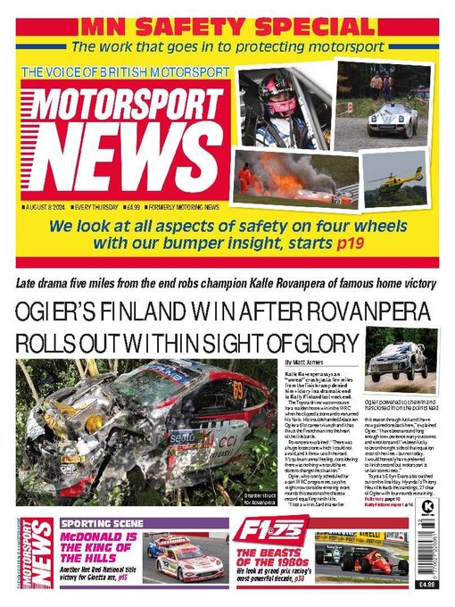 Title details for Motorsport News by Kelsey Publishing Ltd - Available